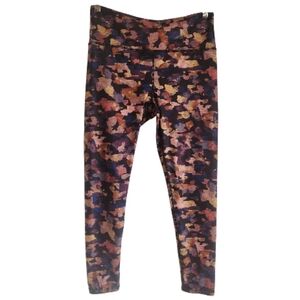 Prana 7/8 Leggings Impressa Fall‎ Daze Color Palette Sz L